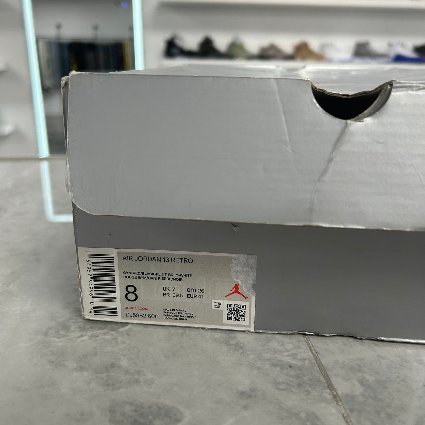 Jordan 13 Retro Gym Red Flint Grey (USED)