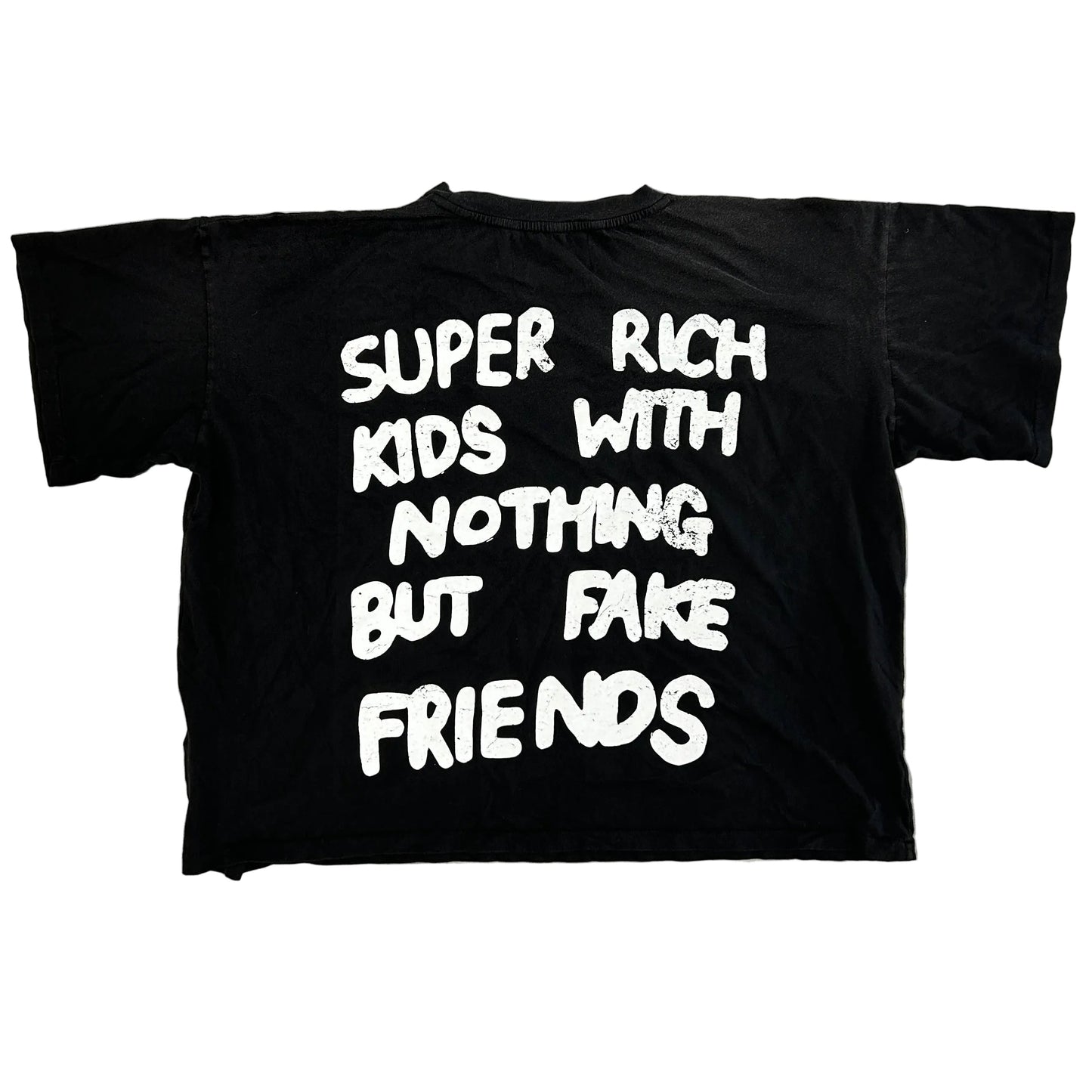Halfway Point HWP graphic tee in washed black — view 2