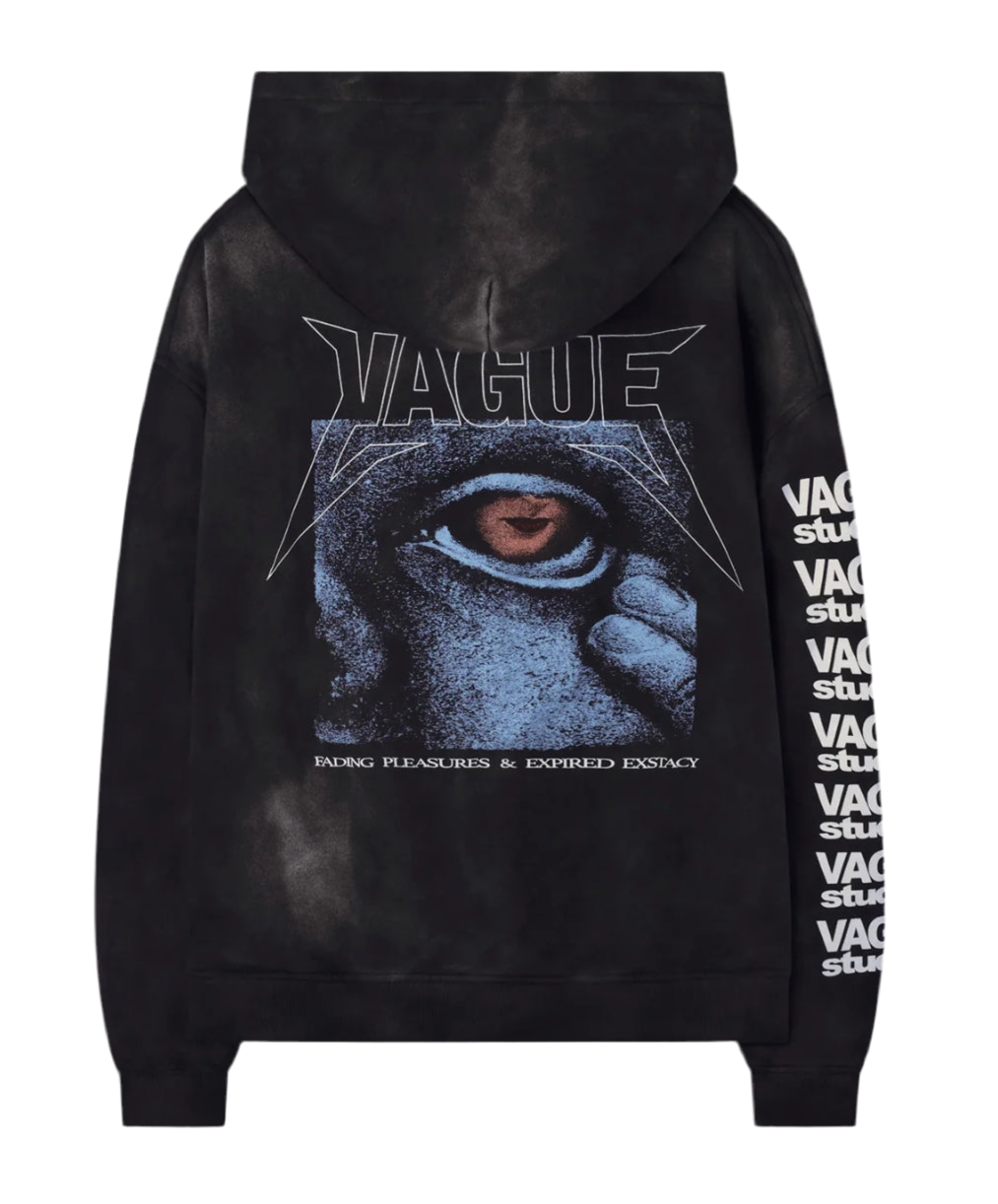 Vague Fading Pleasures Zip Up Sunbeat Black