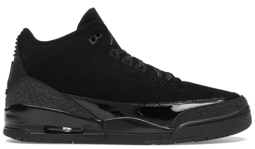 Jordan 3 Retro Black Cat (2025) (USED NO BOX)