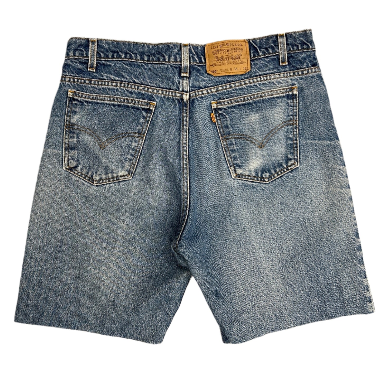 Levi 550 Vintage Denim con pestaña naranja