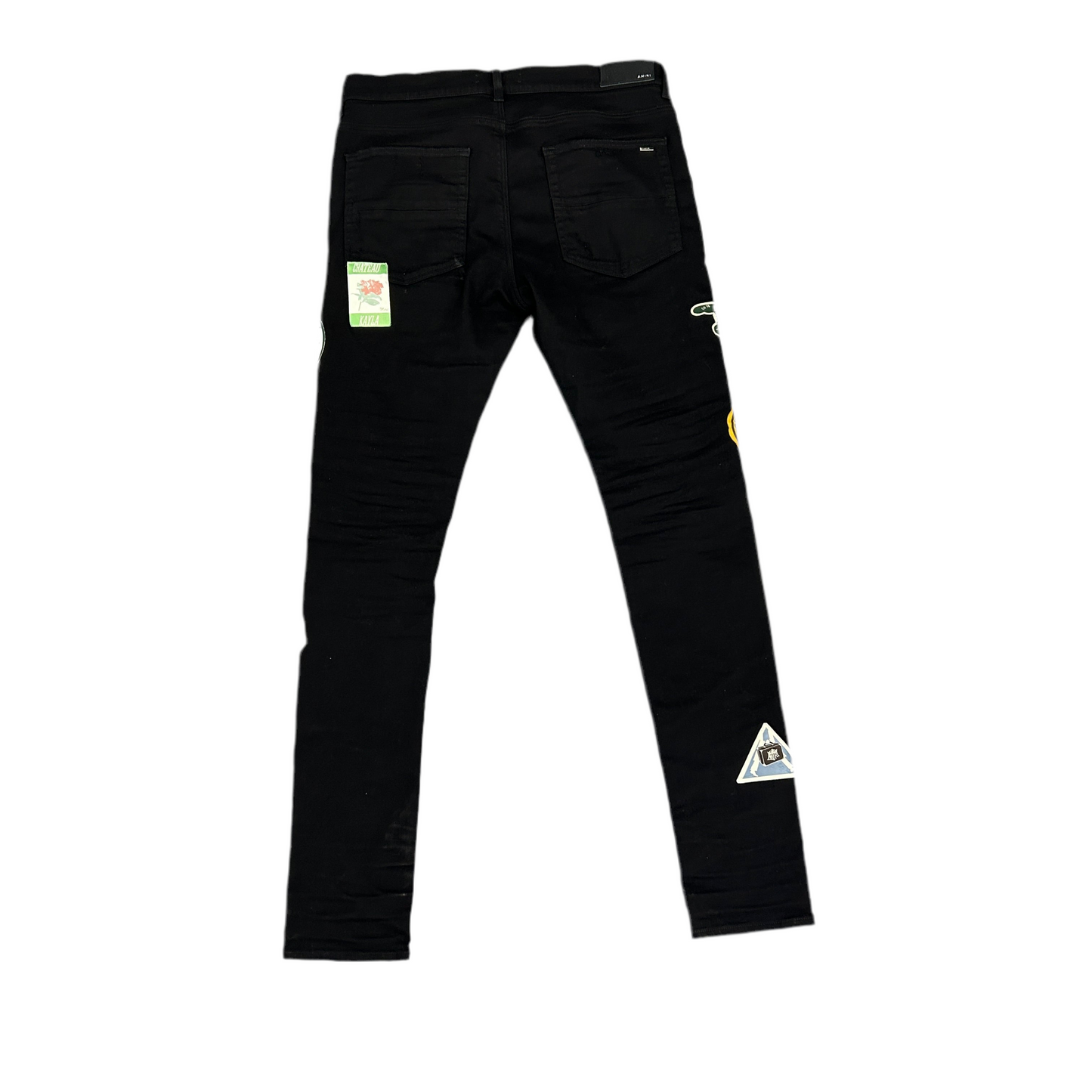 Amiri All Over Patch Denim