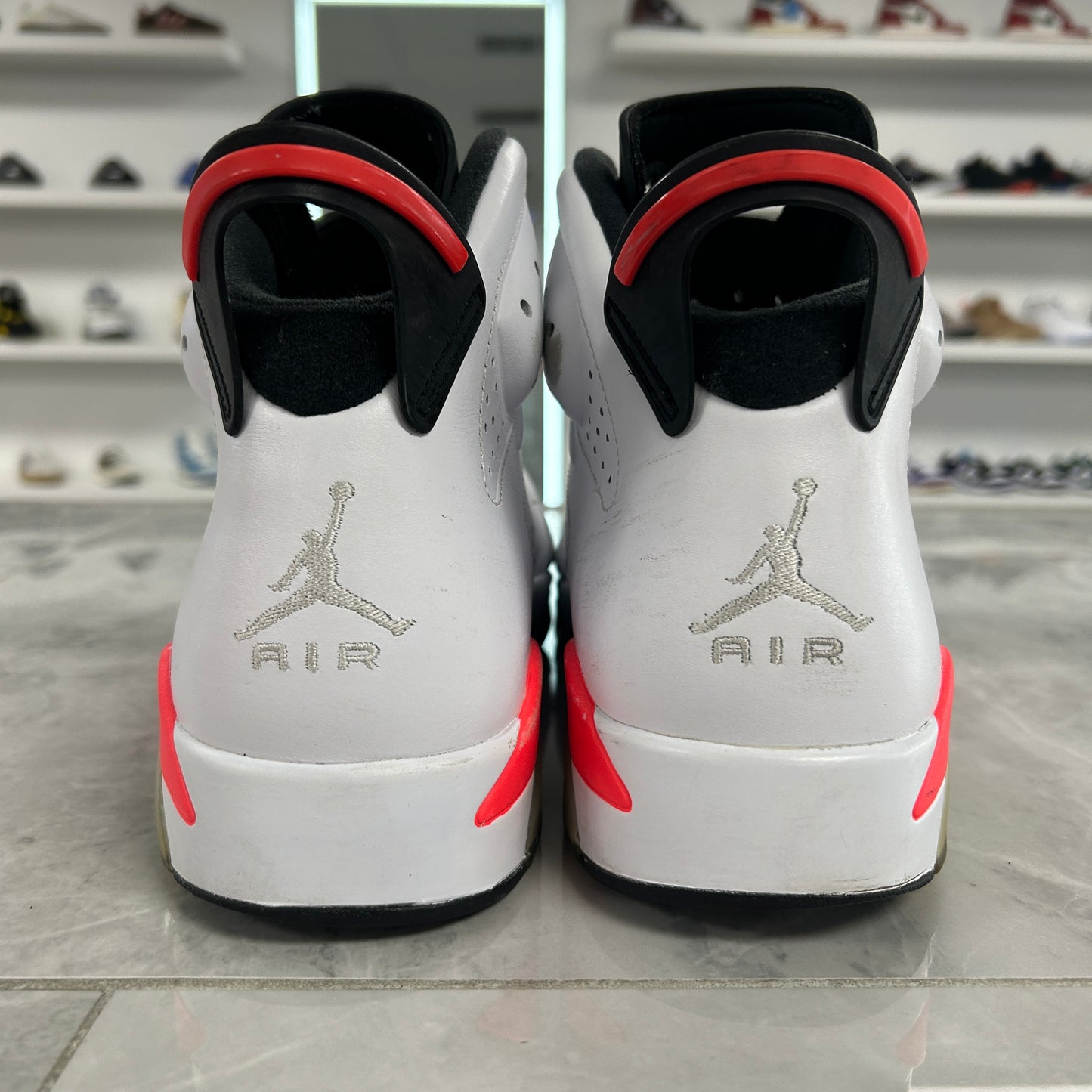 Air Jordan 6 Retro White Infrared 2014 (Used)(No Box)