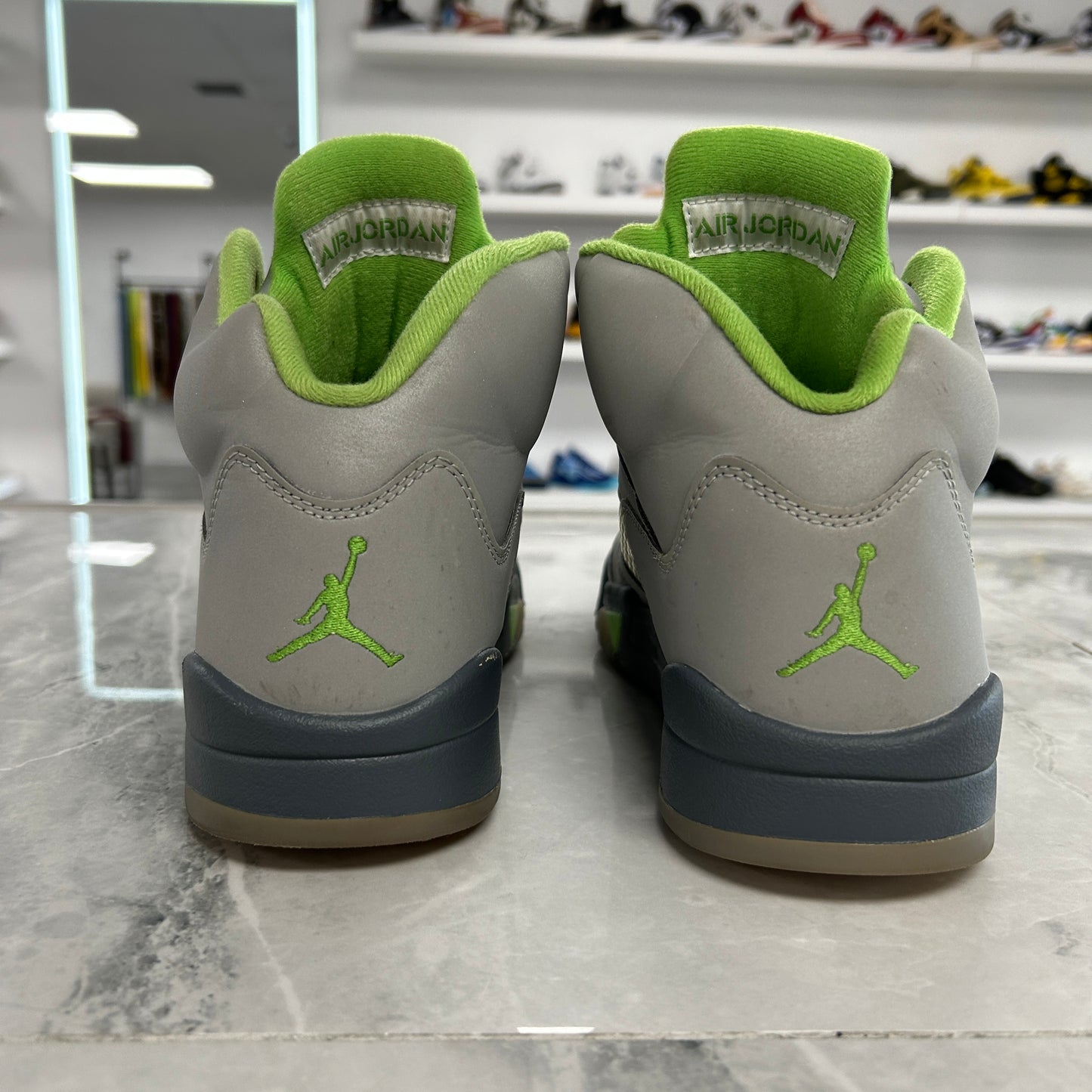Air Jordan 5 Retro Green Bean (USED) (NO BOX)