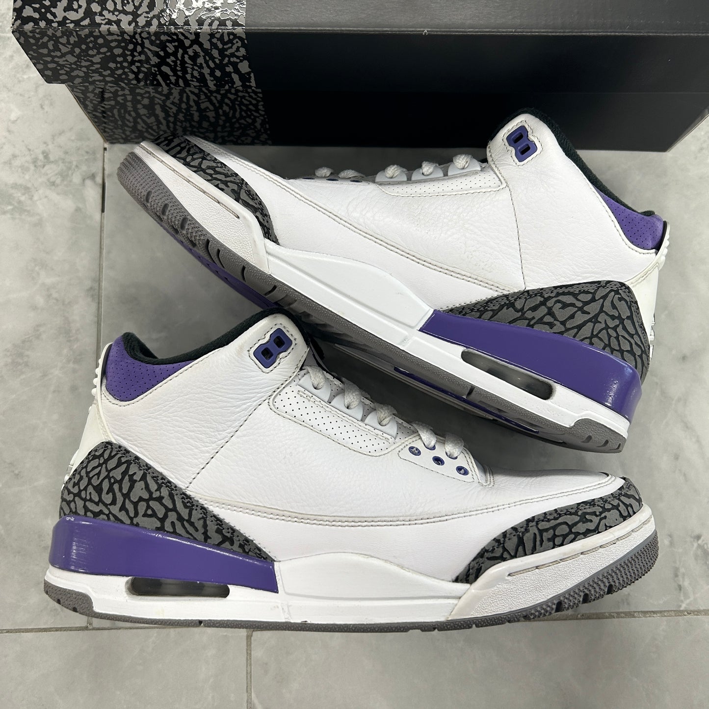 Air Jordan 3 Retro Dark Iris (USED)