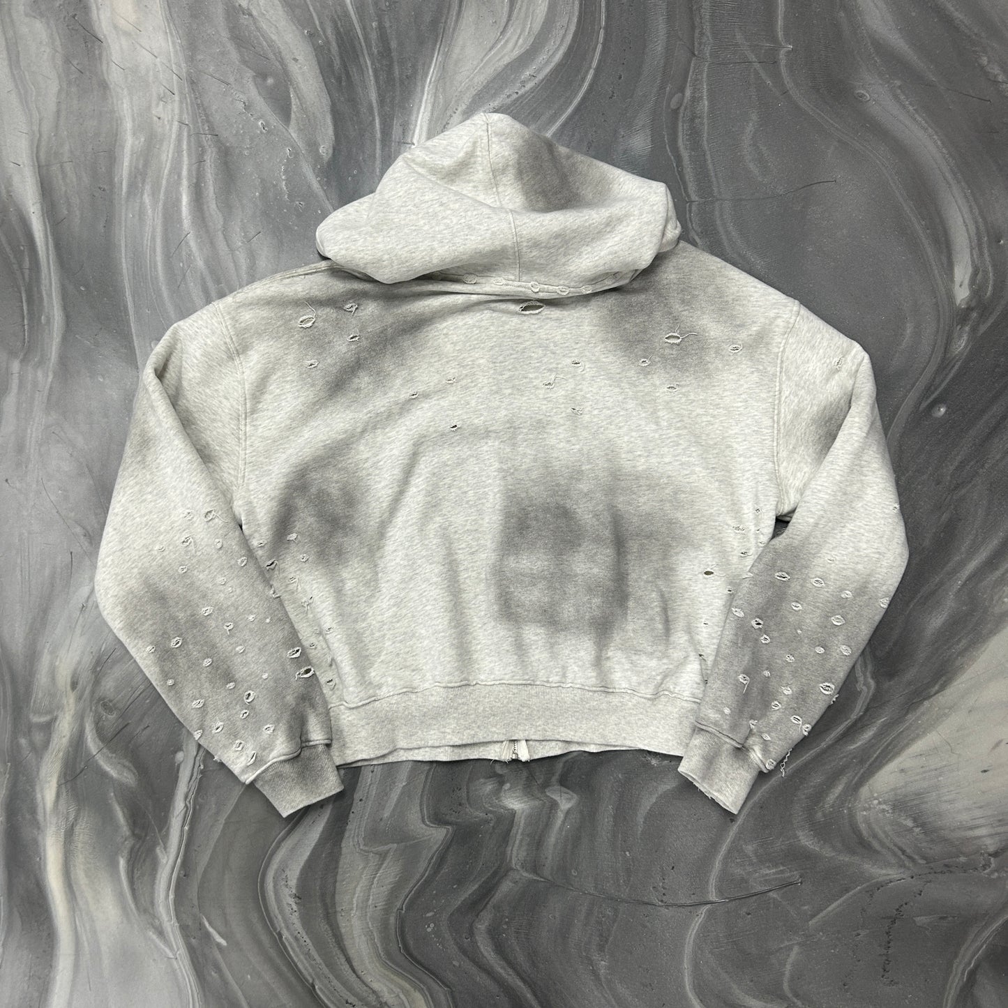 Vale Forever Valley Fest Zip Up Hoodie Grey