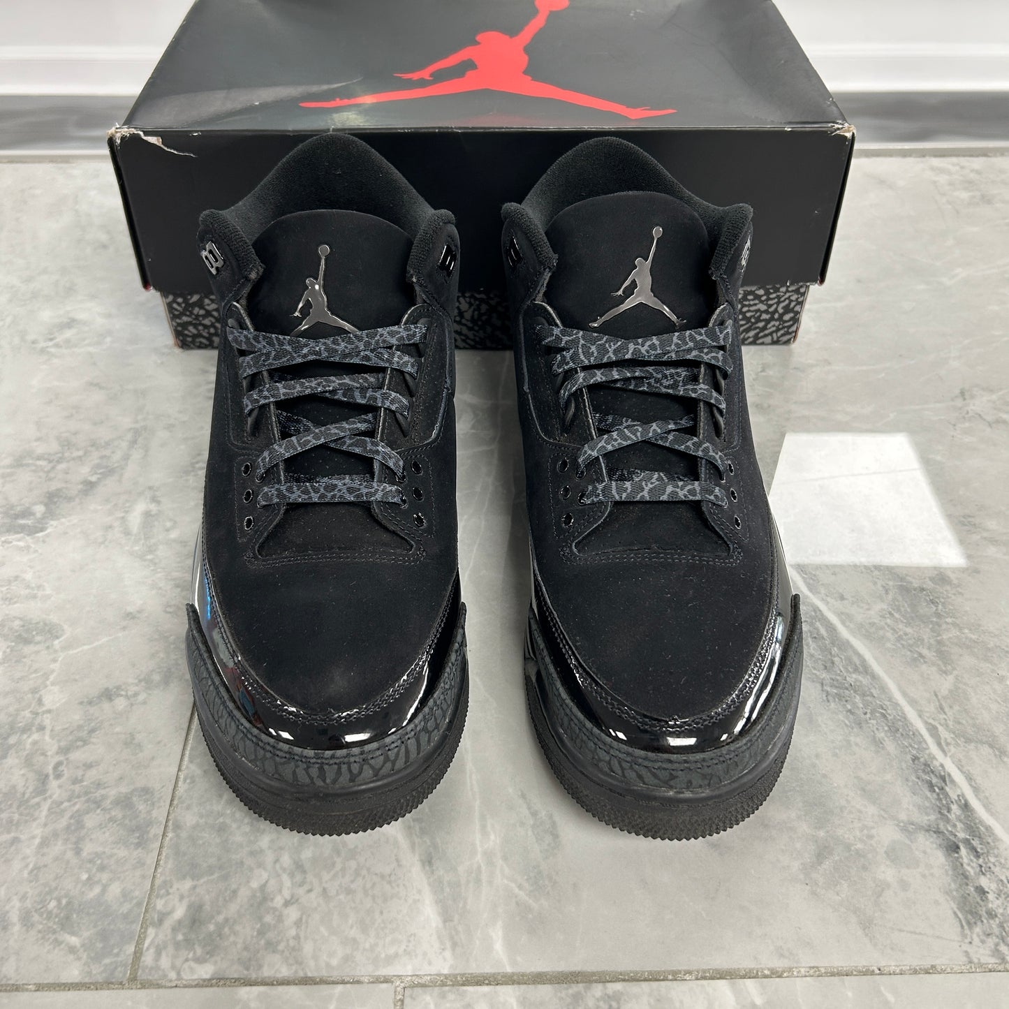 Jordan 3 Retro Black Cat (2025)(USED)