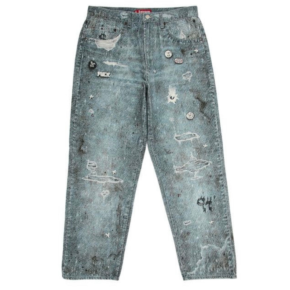 Supreme HJR Trompe L'oeil Loose
Fit Jean Blue