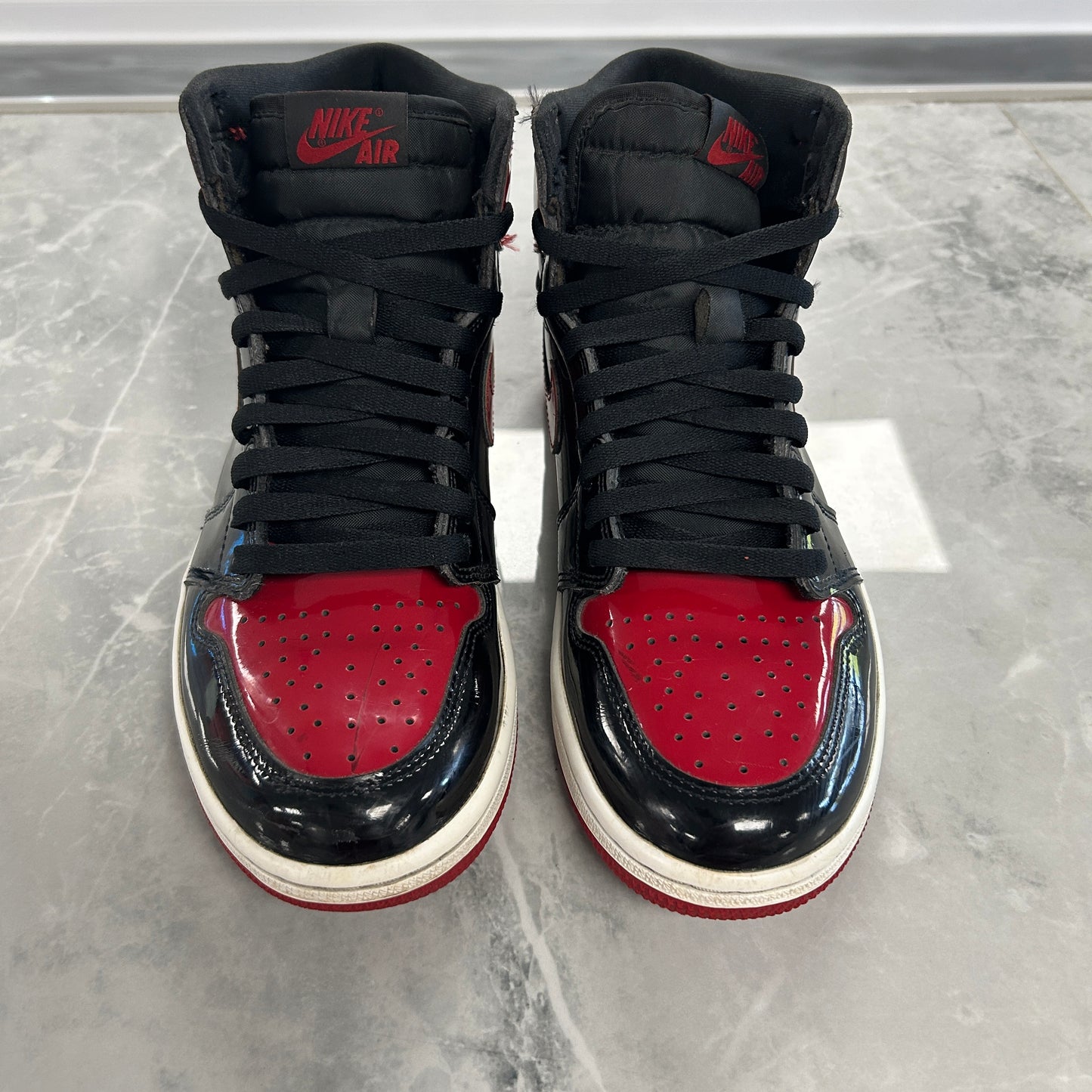 Air Jordan 1 Retro High OG 'Patent Bred' (USED NO BOX)