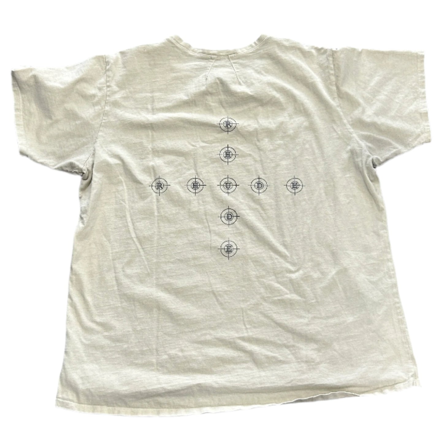 RHUDE Skeleton Cream Tee