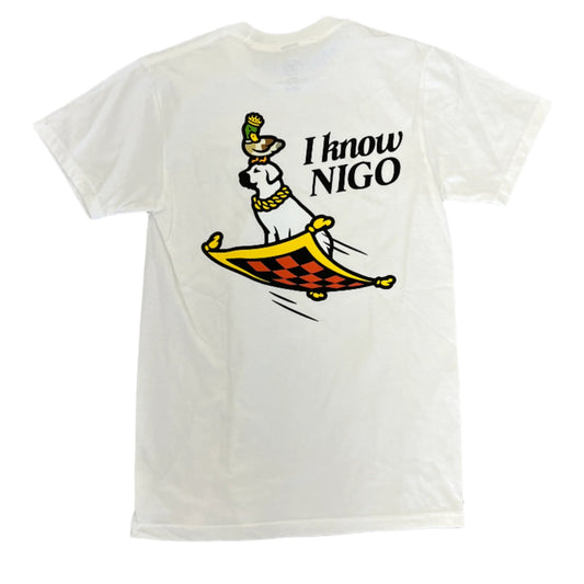 I Know Nigo tee in white — view 2