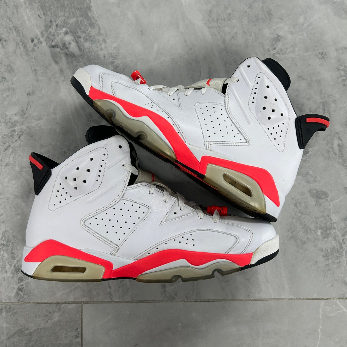 Air Jordan 6 Retro White Infrared 2014 (Used)(No Box)