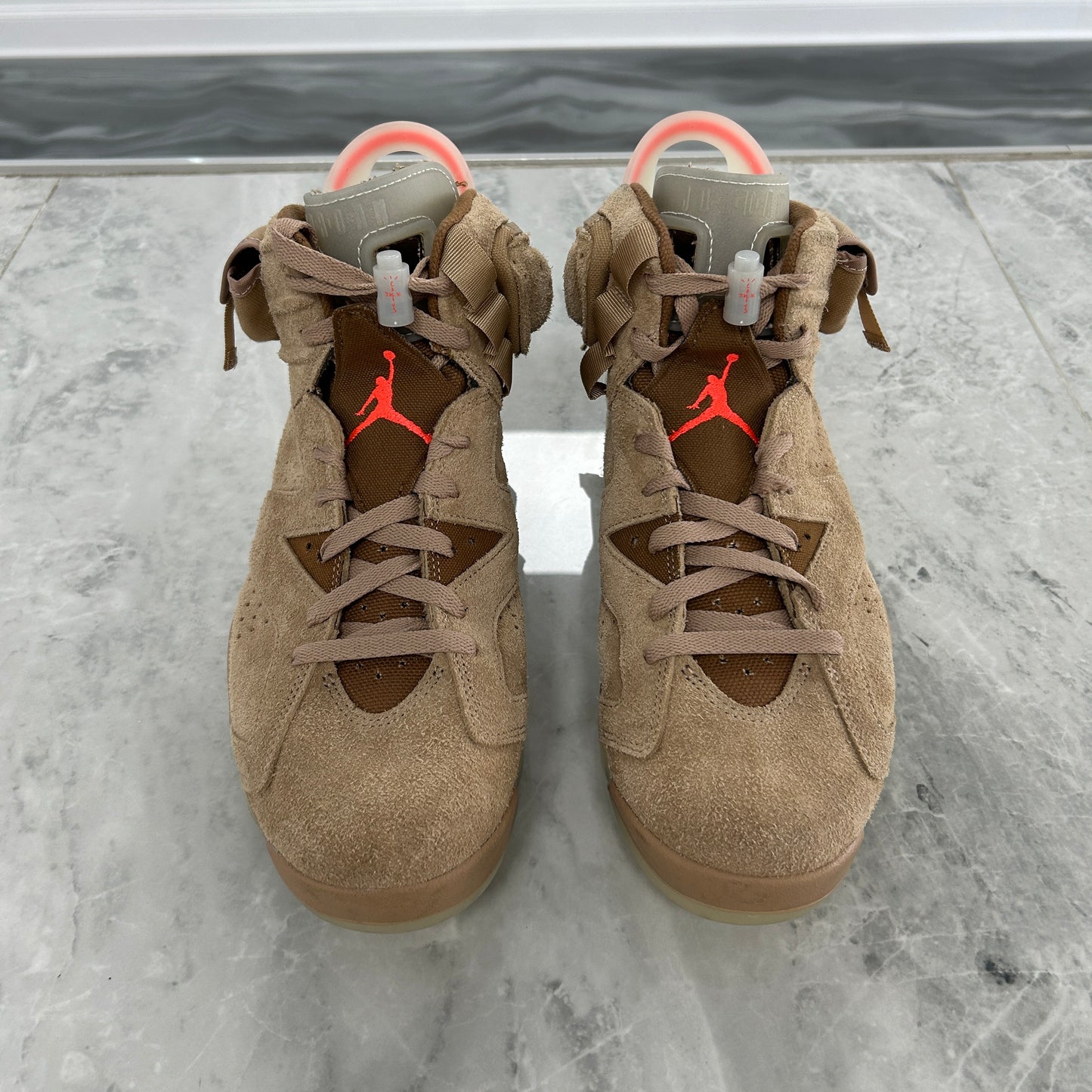 Travis Scott x Air Jordan 6 Retro British Khaki (Used)(No Box)