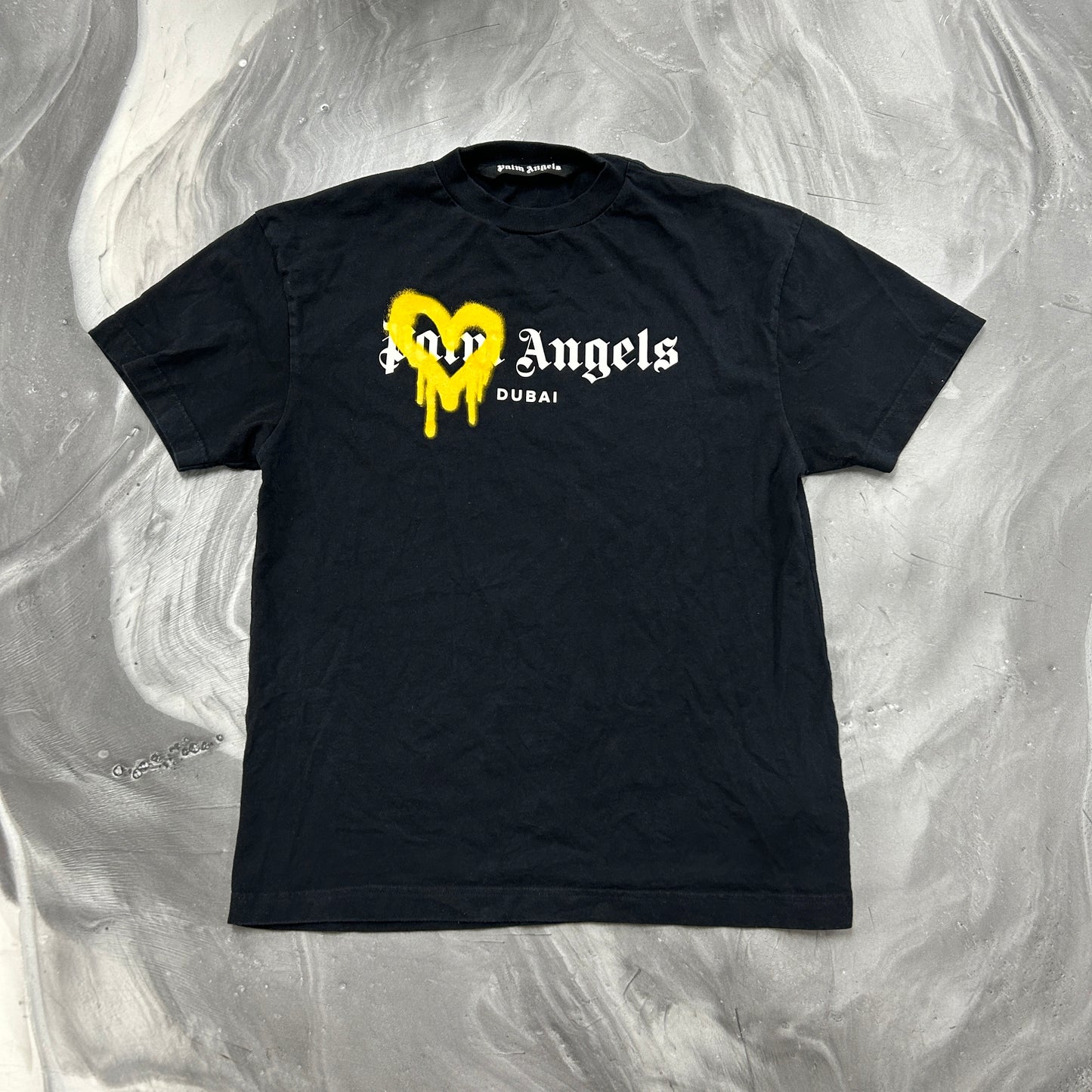 Palm Angels Dubai Spray Paint Yellow