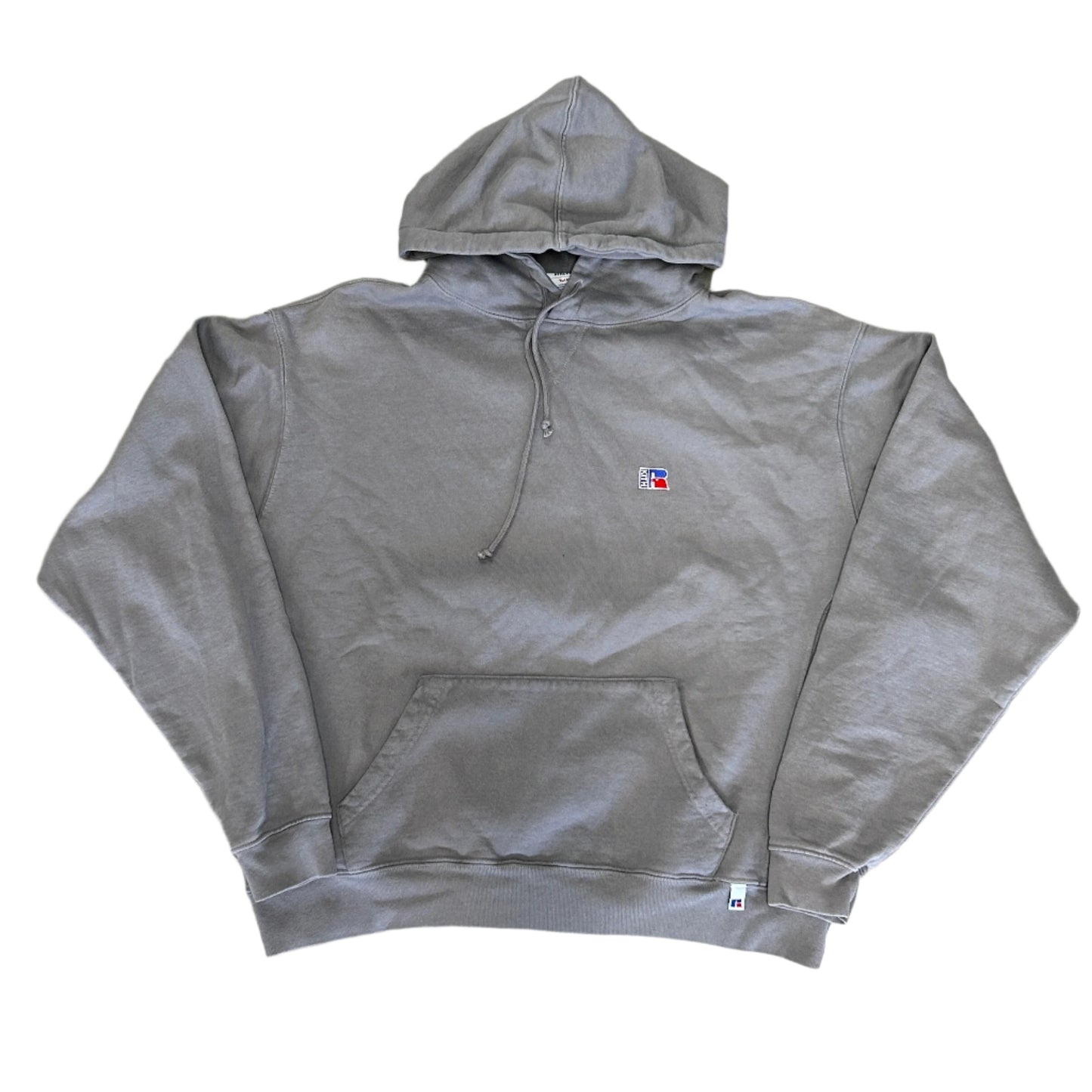 Kith X Russell Logo Grey Hoodie