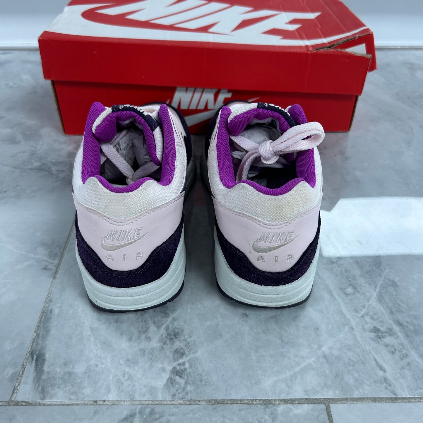 Nike Air Max 1 Light Soft Pink Grand Purple (USED)