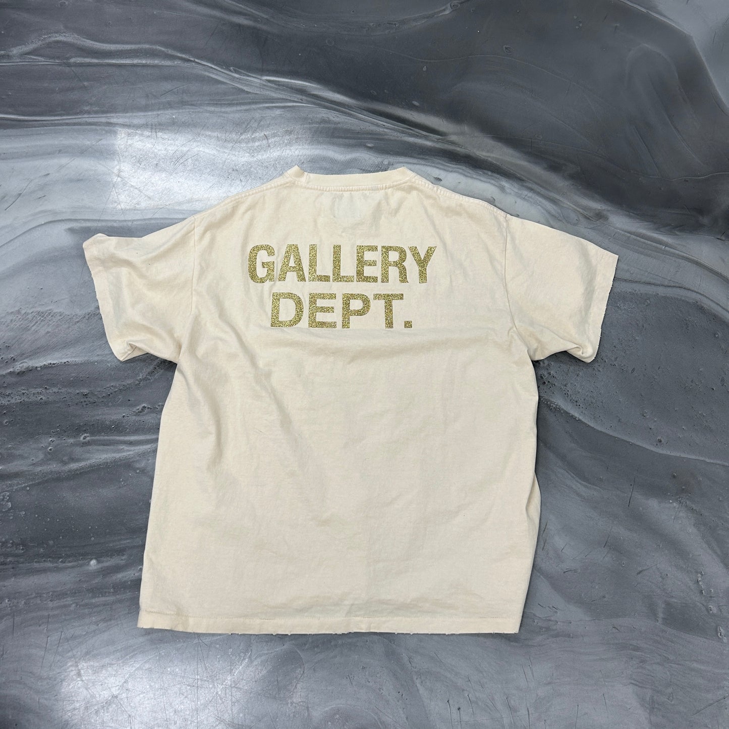 Gallery Dept Breaking News Cream Tee