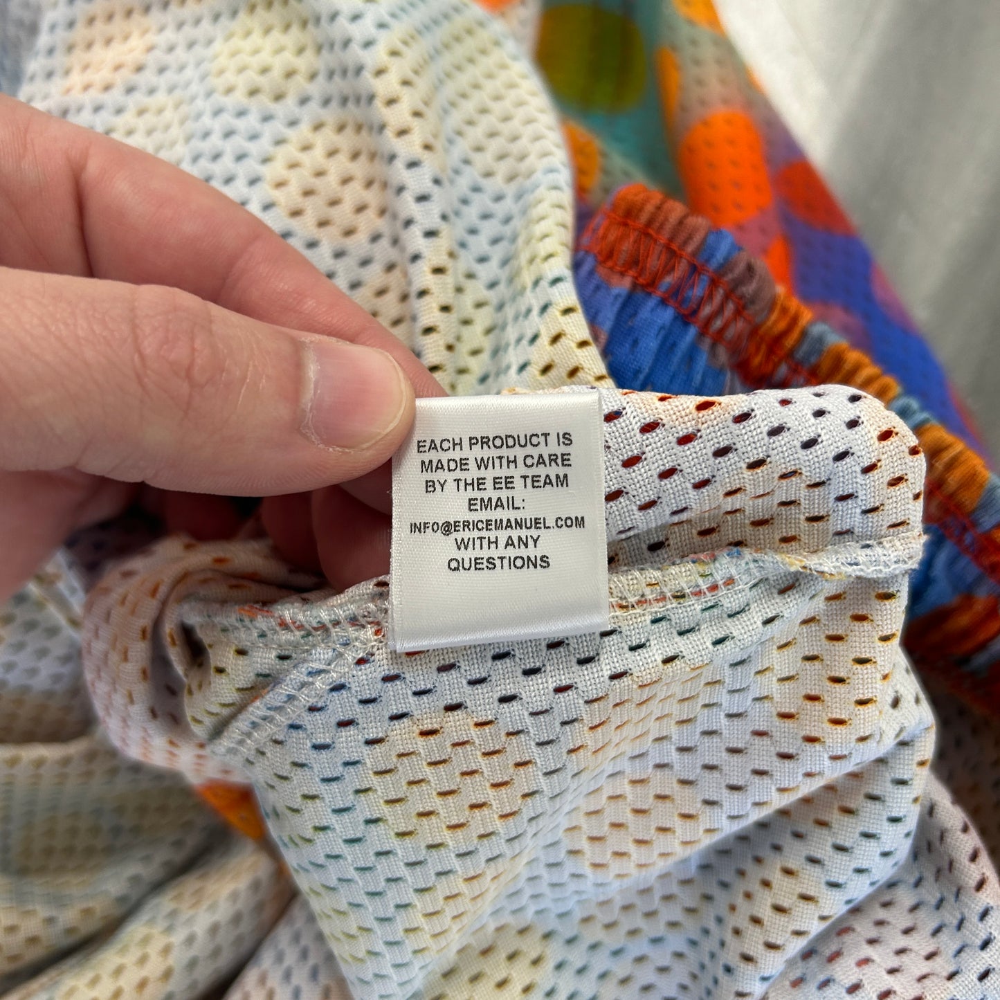 Eric Emanuel EE Short Multicolor/Orange
