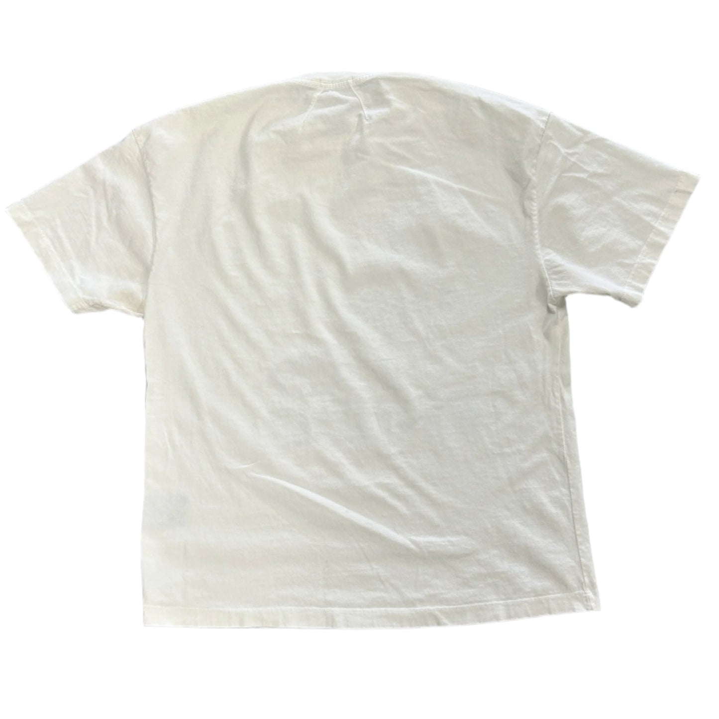Rhude Blue Leopard Cream Tee