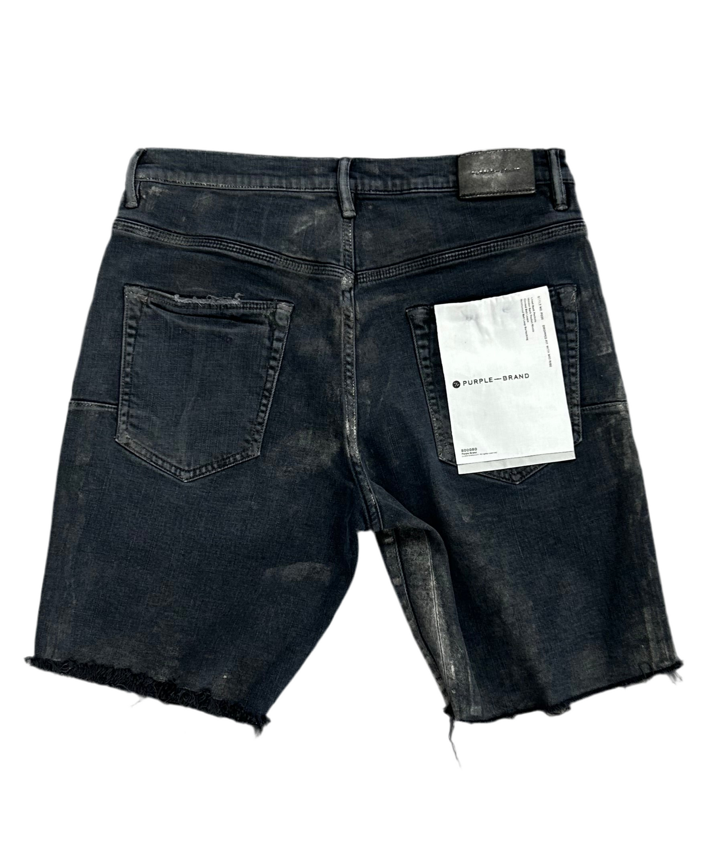 Purple Brand P020 Black Jean Shorts