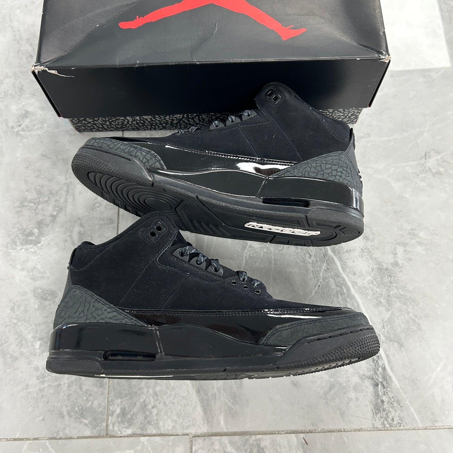 Jordan 3 Retro Black Cat (2025)(USED)