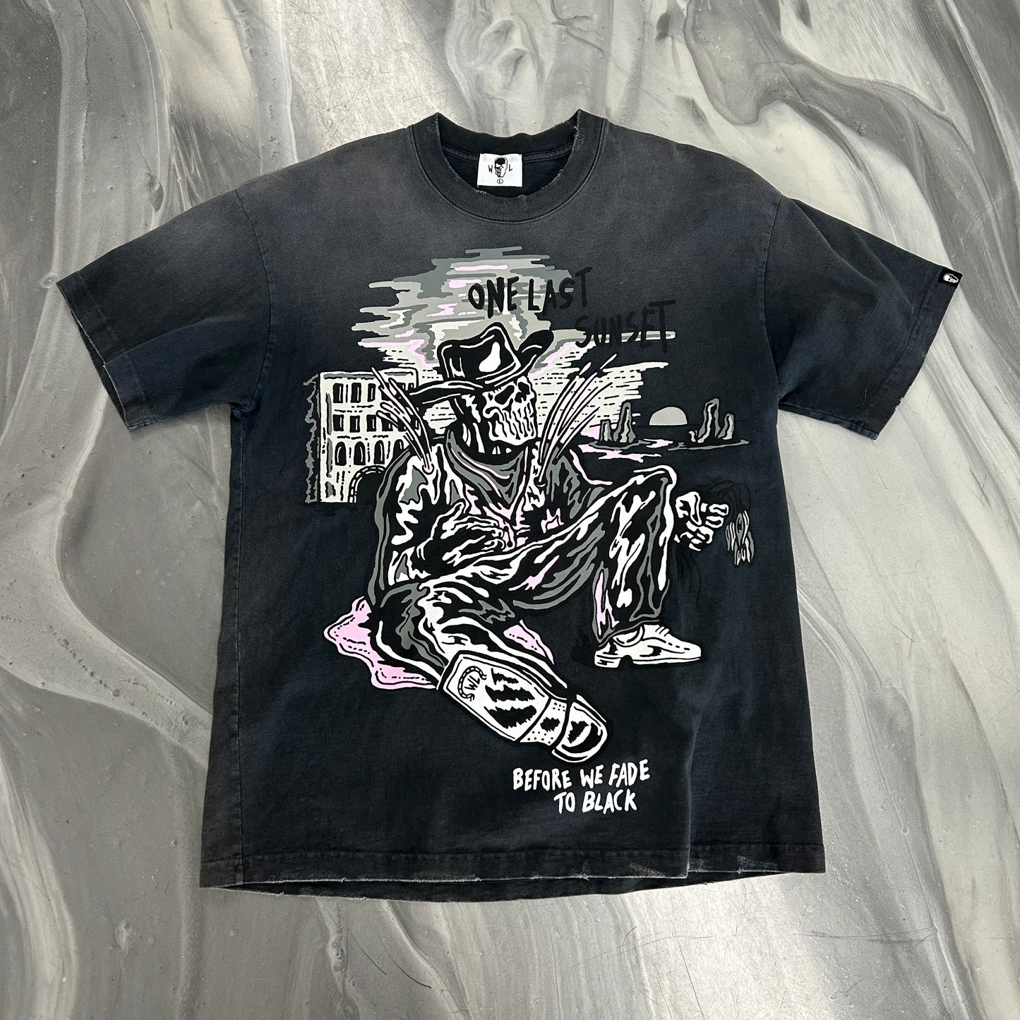 Warren Lotas One Last Sunset Distressed T-Shirt