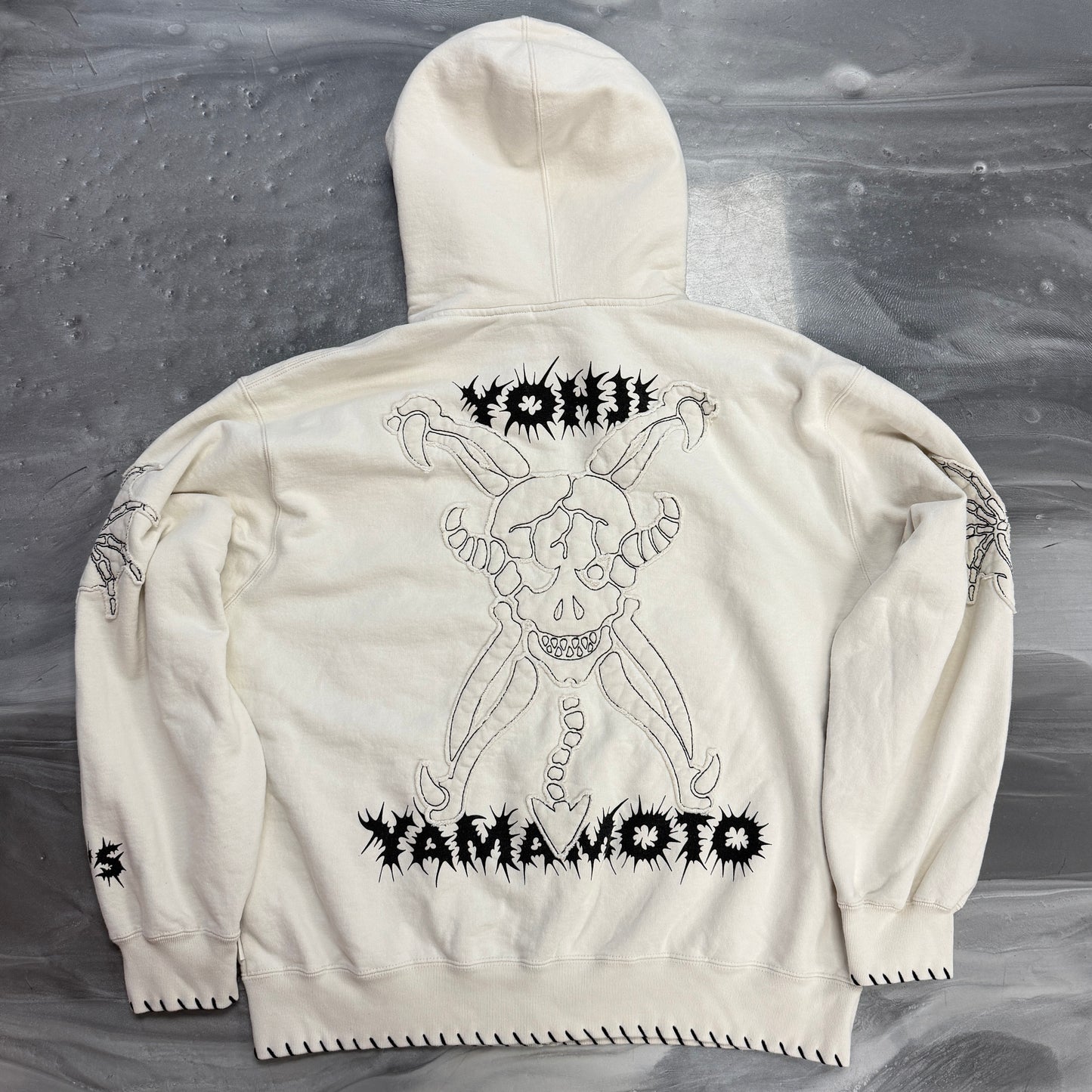 Supreme Y's by Yohji Yamamoto Zip Up Hooded Sweatshirt