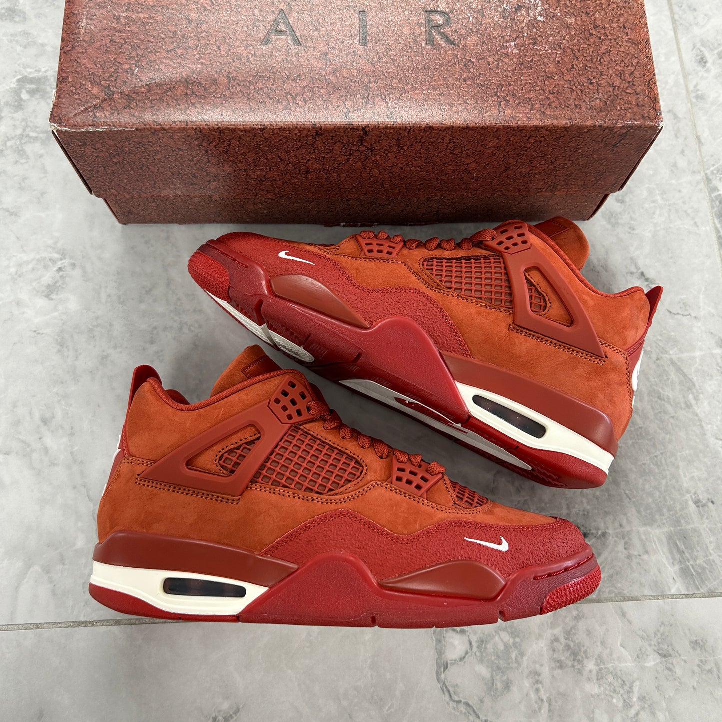 Nigel Sylvester x Air Jordan 4 Retro OG SP 'Brick By Brick' (USED)