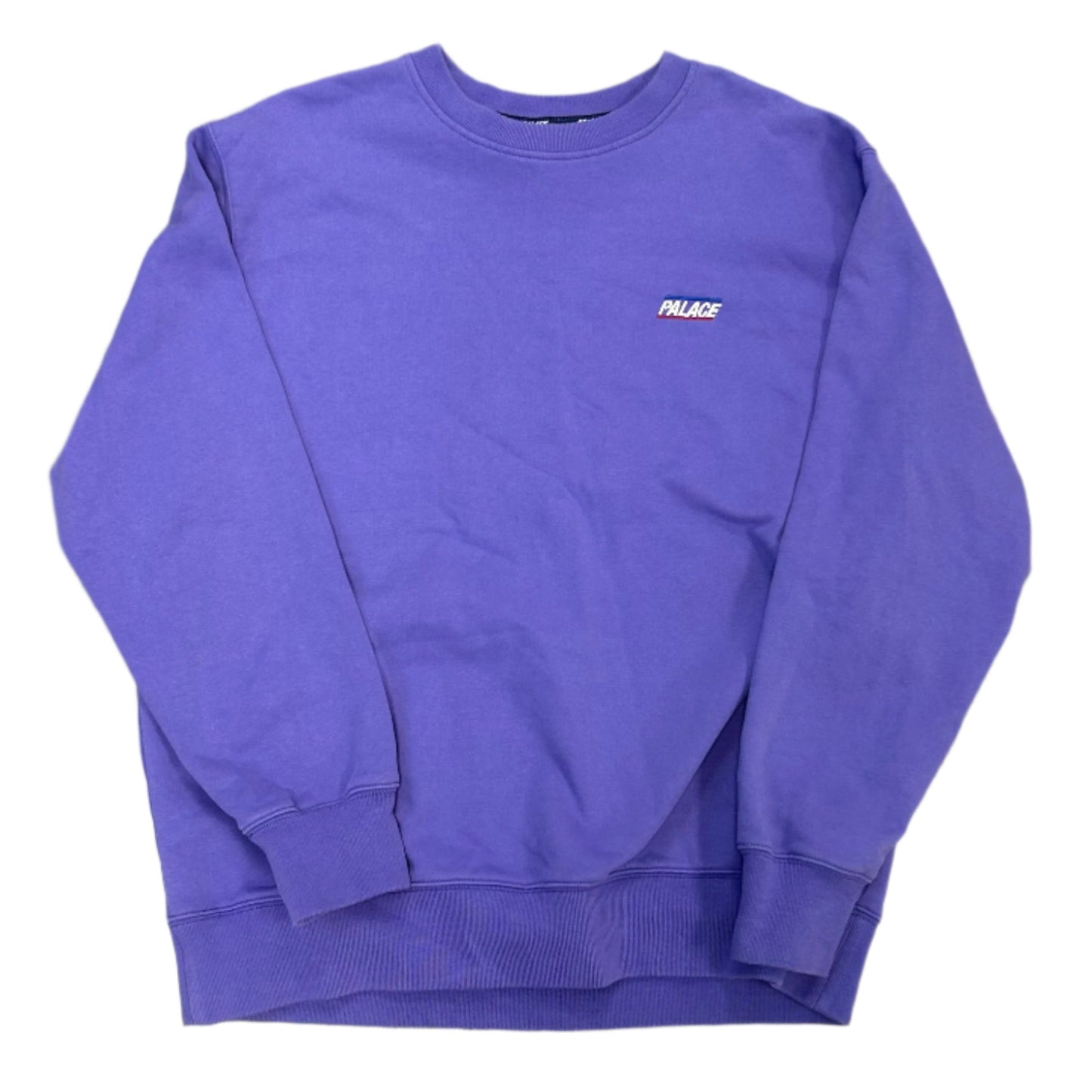 Palace Purple Logo Crewneck