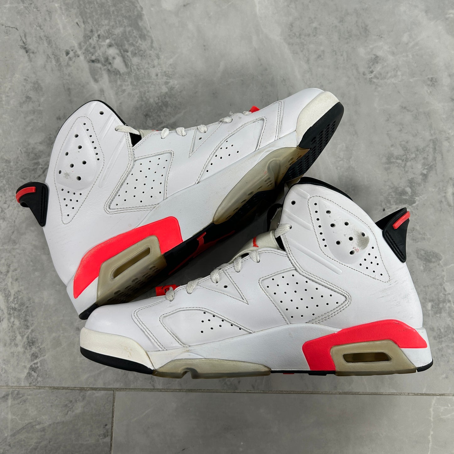 Air Jordan 6 Retro White Infrared 2014 (Used)(No Box)