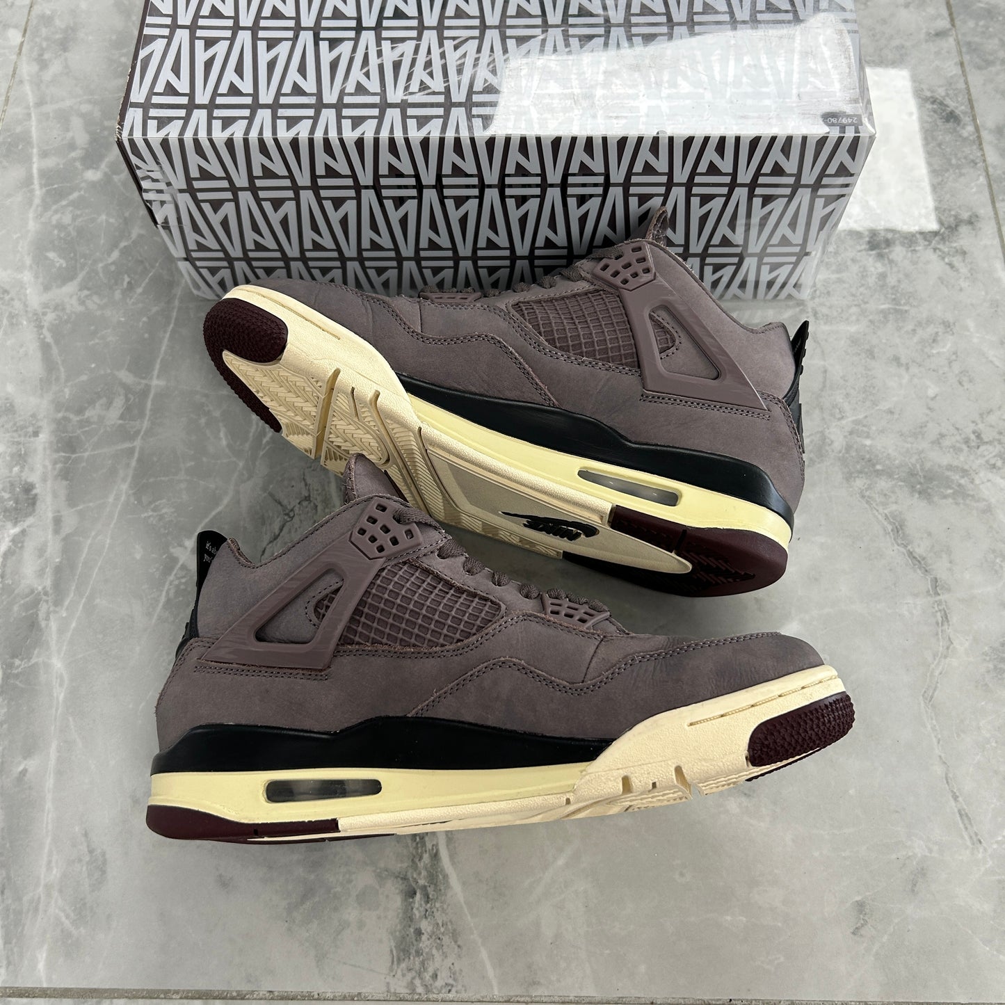 A Ma Maniére x Air Jordan 4 Retro Violet Ore (USED)
