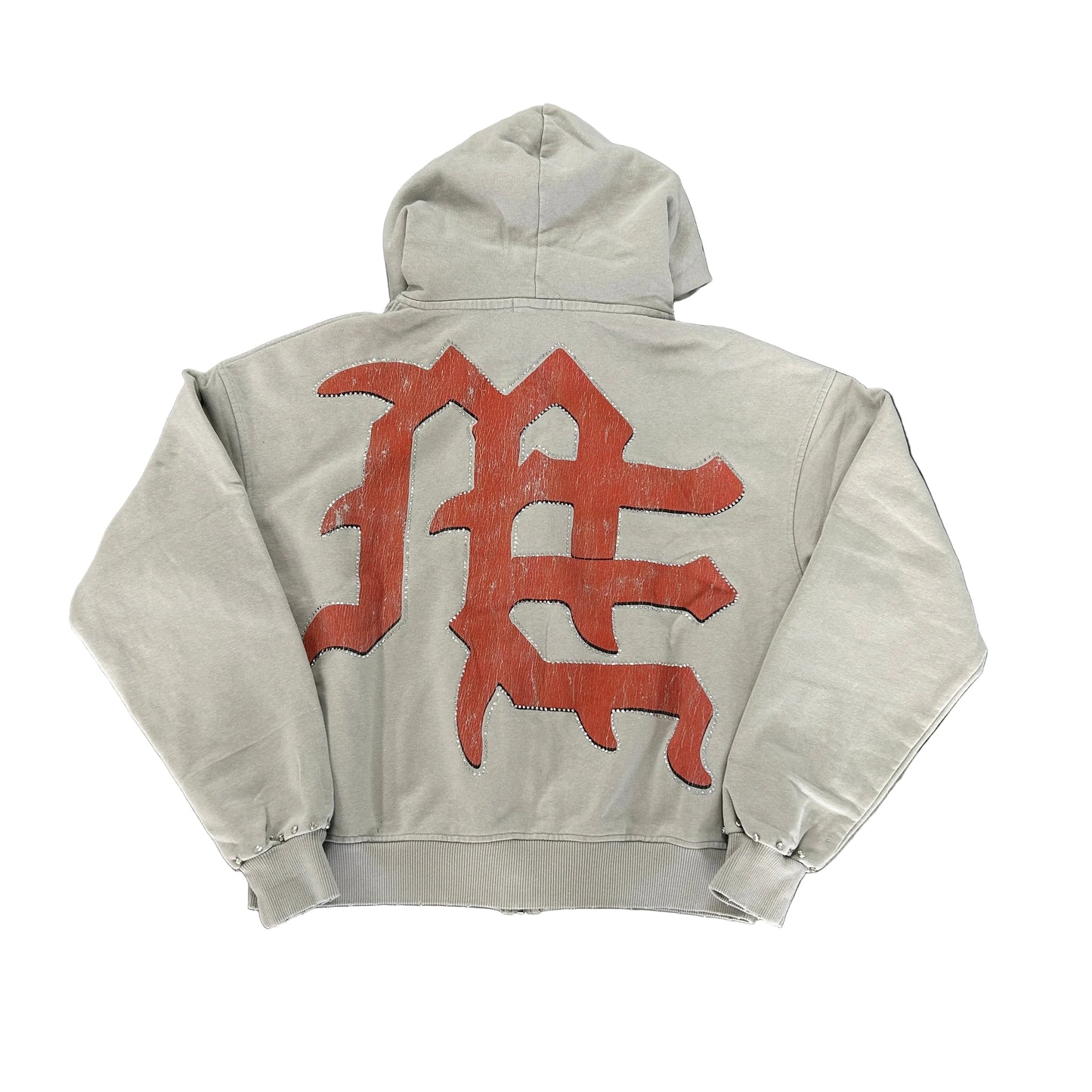 Mixed Emotion Broken Halo Zip Up Hoodie