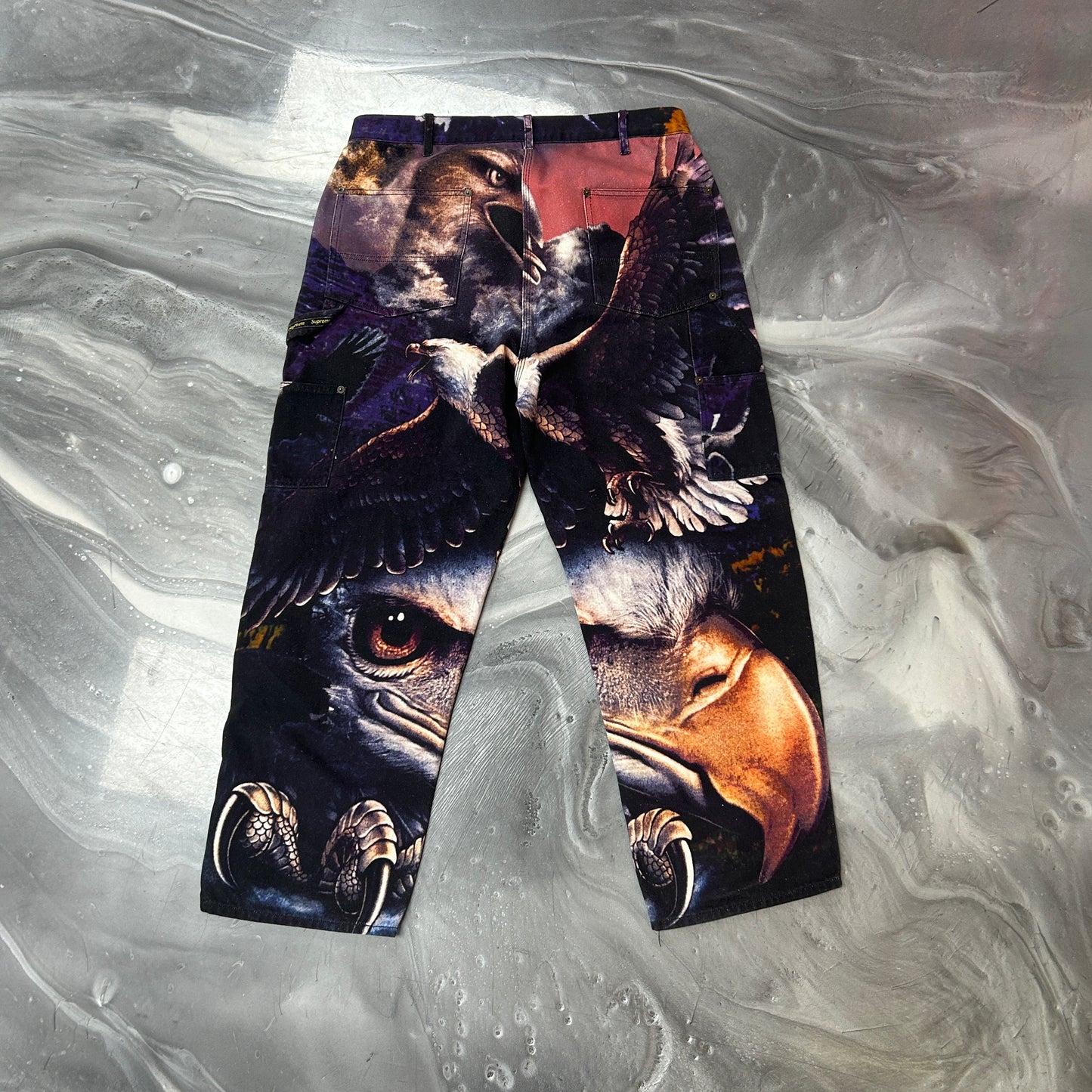 Supreme Eagle Double Knee Denim Painter Pant