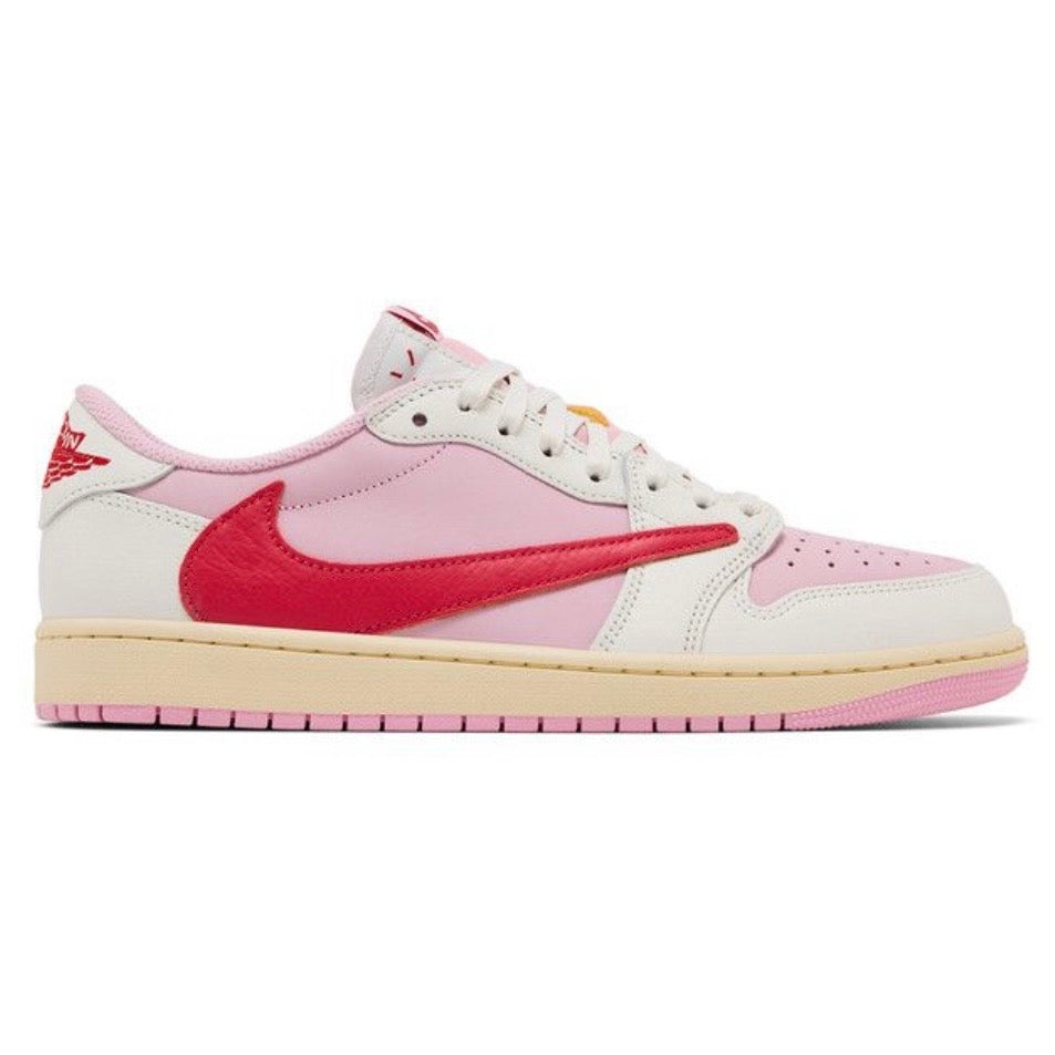 Jordan 1 Retro Low OG SP Travis Scott Sail Tropical Pink