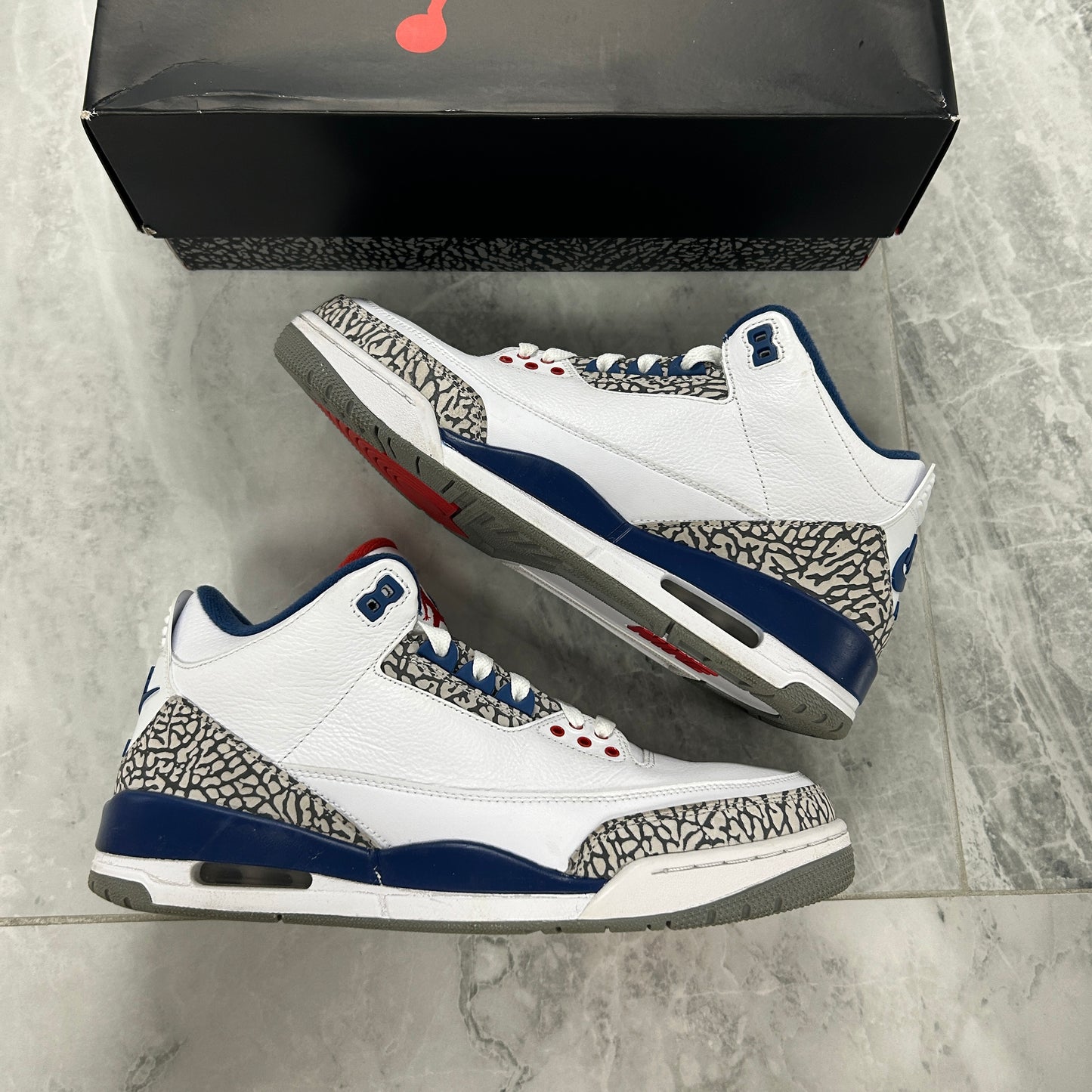 Air Jordan 3 Retro OG True Blue
2016 (USED REP BOX)