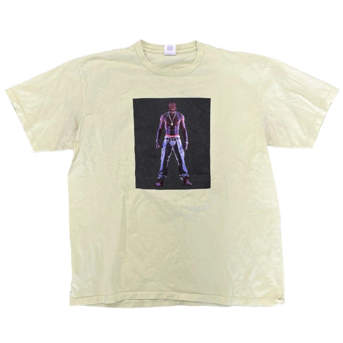 Supreme Tupac Hologram Tee Pale Mint