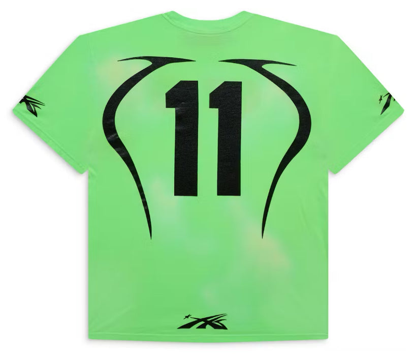 Hellstar Warm Up T-shirt Neon Green