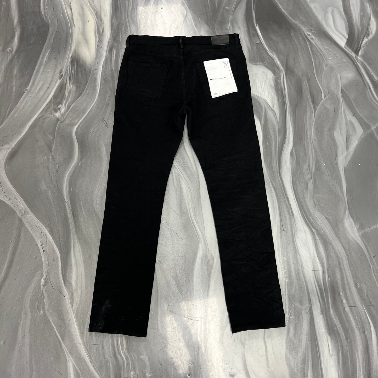 Purple Brand P005 Black Straight Leg Jeans