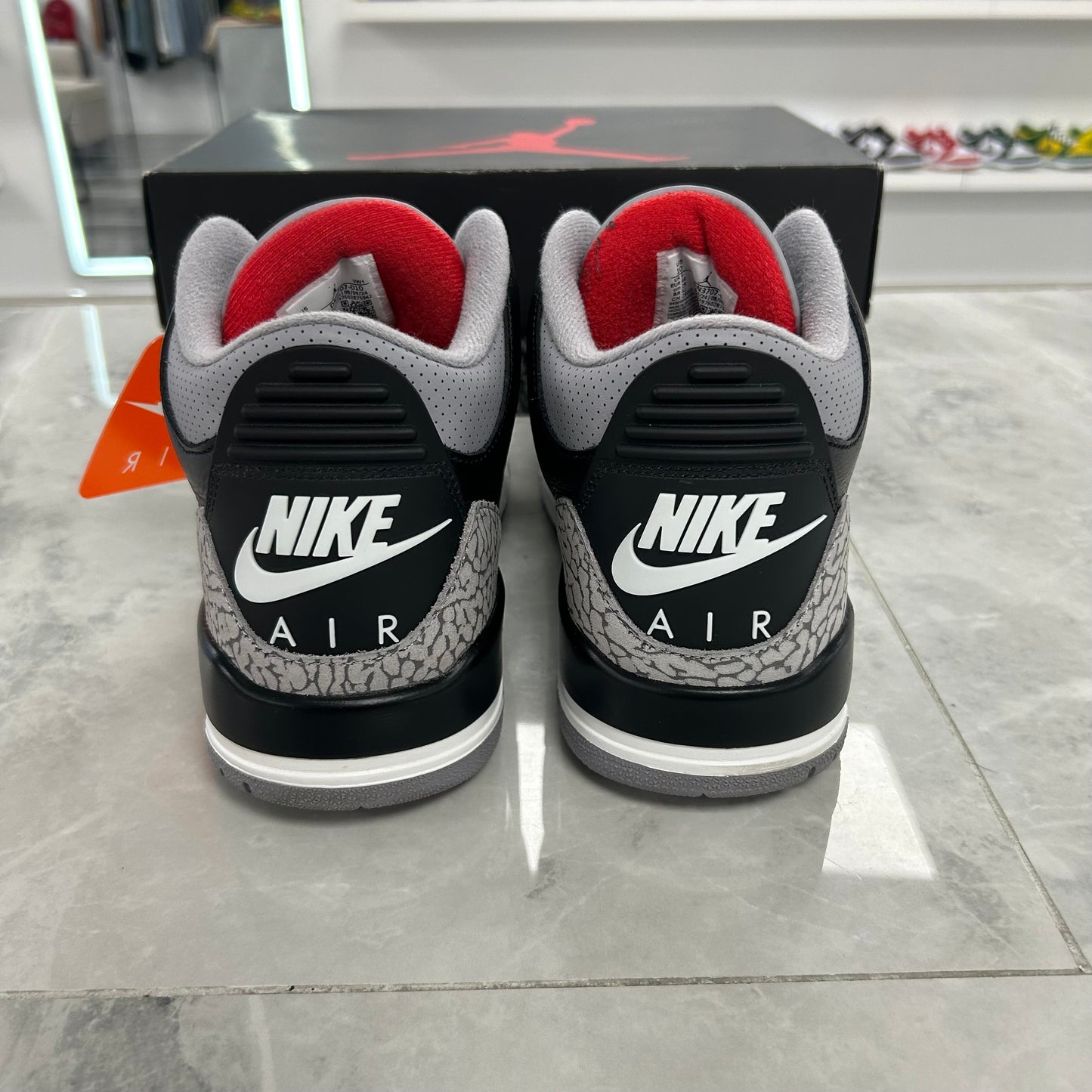 Jordan 3 Retro OG Black Cement (2024)(USED)
