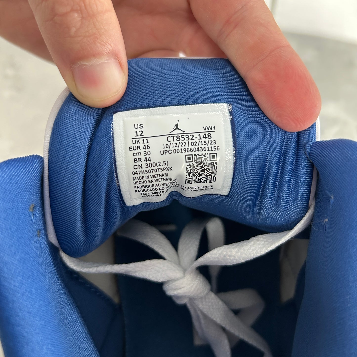 Air Jordan 3 Retro Washington
Wizards (Used)