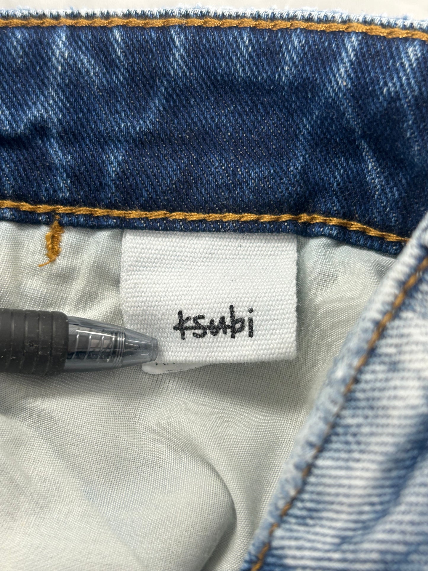 Ksubi Van Winkle Skyhigh Trashed 098 Denim