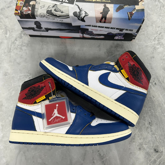 Jordan 1 Retro High Union LA Storm Blue - view 2