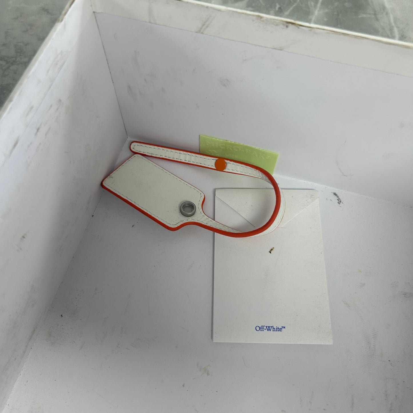 OFF-WHITE Out Of Office Suede
Light Blue (USED)