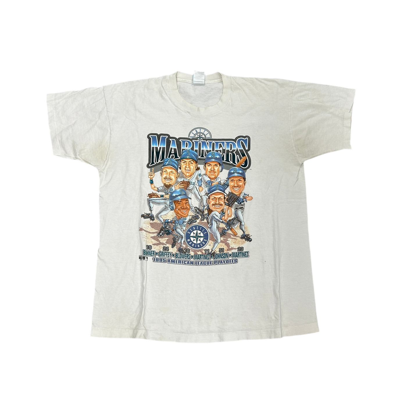 Vintage Mariners Bobble Heads Tee