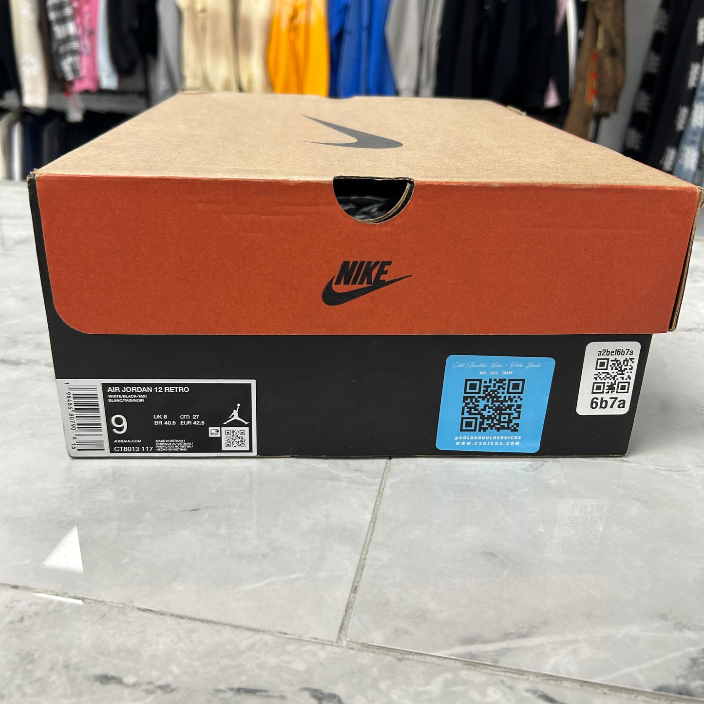 Jordan 12 Retro Taxi (2025) (USED)