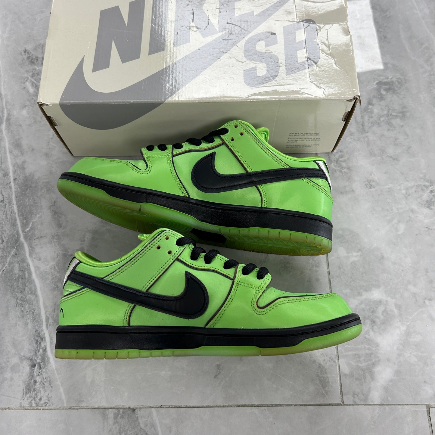 The Powerpuff Girls x Dunk Low Pro SB OS Buttercup (Used)