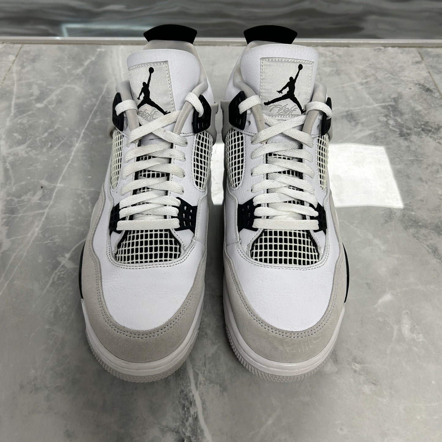 Jordan 4 Retro Military Black (USED NO BOX)