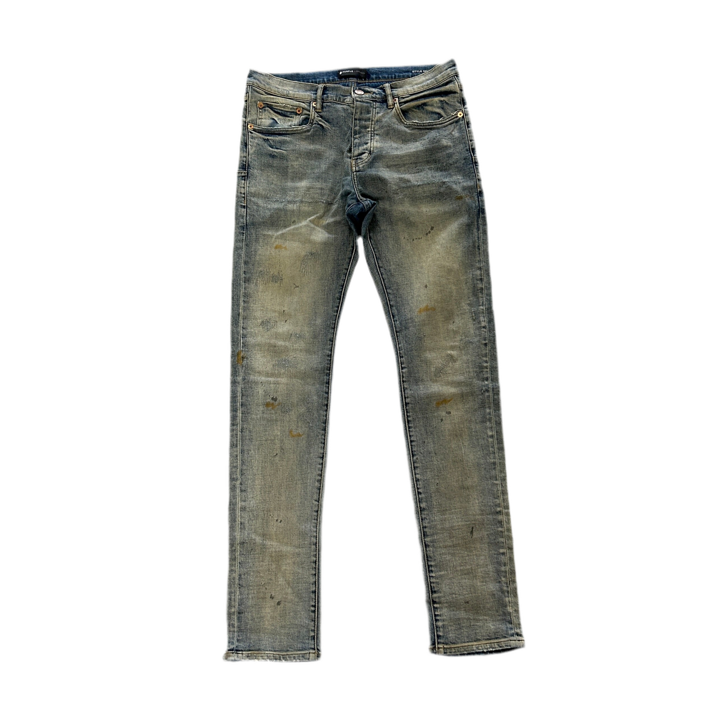 Purple Brand P001 Vintage Wash Blue Jeans