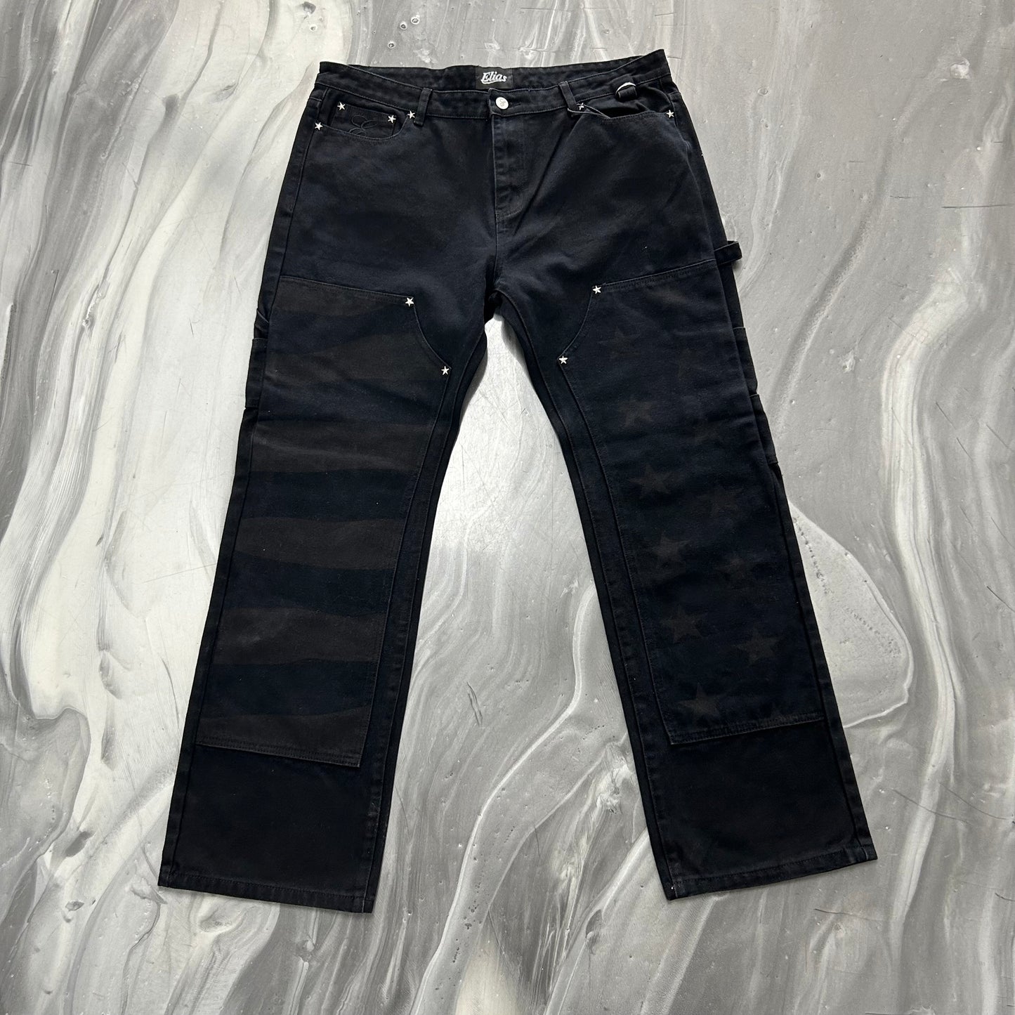 Elias Jeans Double Knee Star Pants