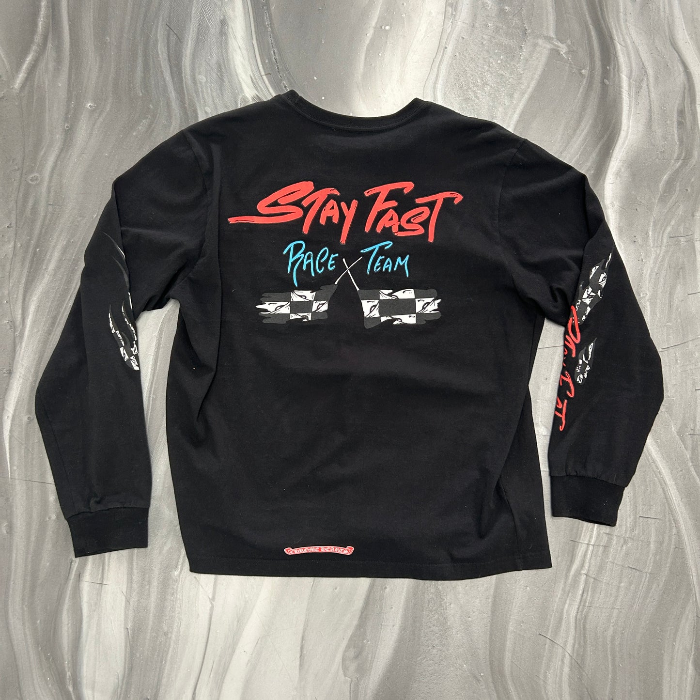 Chrome Hearts Matty Boy Stay Fast L/S T-shirt Black